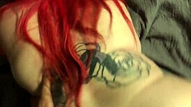 i fuck a big tit redhead in missionary