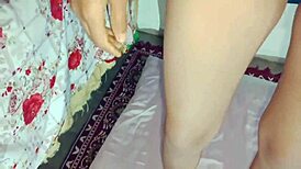 Bhabi gets her pussy filled with monster cock