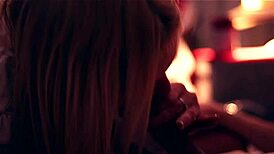 vicky dives into french sex with the secretary milf blonde