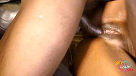 Real African Couples Tease with Ebony Curves and Squirting