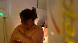 Installing hidden camera in bathroom for discreet monitoring