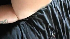 Renee Cheeks worships a massive black cock with her mouth and hands.