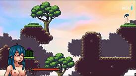 in nayla's castle, the threesome with dark elves feels so intense and solves our problem