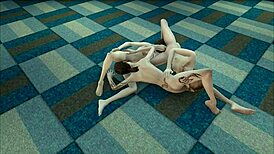 fallout 4 lesbians licking in threesome hentai group