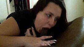 Amateur Couple Engages in Homemade Oral Sex