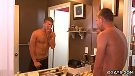 Watch that BIG COCKED gay guy FUCKING in the shower!