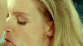 Best babe gives happy blowjob, swallows cumshot passionately