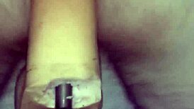 me fucking my 10 inch dildo in casual play