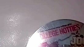 College Student Uses Clear Overlay Binder As Latex For Porn Tribute With Condom