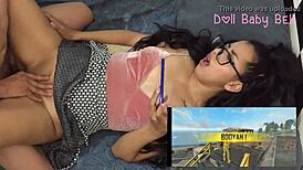 hey, i touch my friend while she plays with her phone, what do you think?