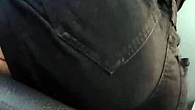 I convinced my 18-year-old cousin to fuck, look at that amazing ass!