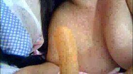 Plump Asian Cam Girl Teasing With Curves