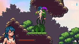 in nayla's castle, the threesome with dark elves feels so intense and solves our problem