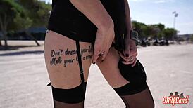 Petite french milf amelia craves her tight pussy pounded hard in lingerie chat