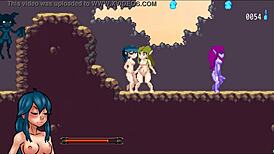 in nayla's castle, the threesome with dark elves feels so intense and solves our problem