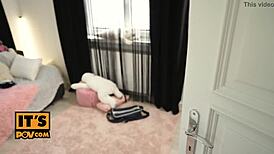 two hot teen pussies getting taken by alexa flexy and alyssa bounty in hardcore action.