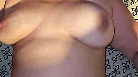 Quick Preggo Fuck at 4.5 Months with Intense Creampie Finish