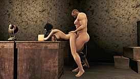 Fallout parody episode with blowjob and anal