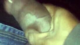 a detailed masturbation scene featuring a big chocolate cock