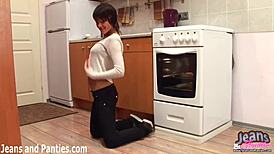 Emo teen's ass looks amazing in skinny jeans