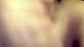 sexy nude girl dancing in casual home setting