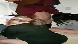 Two barely legal 18 year old girls in old and young scenario