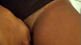 Watch this ebony girl get stretched by big black cock?