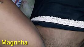 Exhibitionism to my seven-cut cousin’s hairy twat