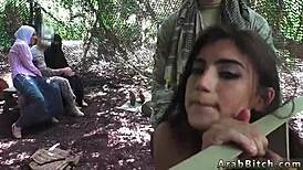 Muslim stepdad and boss get wild with petite teen! 🥵