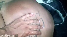 this anal sex with ebony is bareback