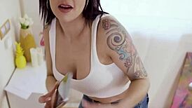 Step mom either confiscate my phone or my cock, Bianka Blue.