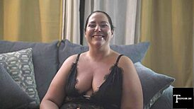 Fat black woman has video for black cock gangbang made at home