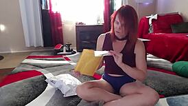 Mommy's little secret: Clothed unboxing of the Aurora willows