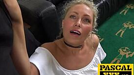 British Beauty Cums On Big Dick!