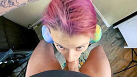 jr powerfully bangs and throat fucks stepmom in intense roleplay