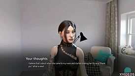 I-I can't believe this college girl with her big voluptuous boobs is all bound up and horny for that milf roleplay game