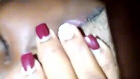 Deep throat blowjob sucking cock intensely, gagging on it deeply