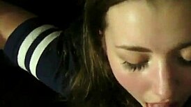 Teen 18+ student getting fucked in the throat
