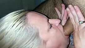 Homemade blowjob with big tits 😍