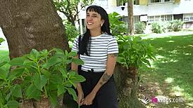 moli myers rides cowgirl while bent over