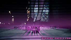 I’m so into these fetish goth teens in a wild threesome