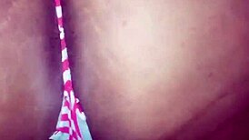 Watch this rica latina get her ass fucked doggystyle by a grinder! 🔥