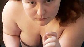 pov deepthroating your cock while on my knees, wow 😍