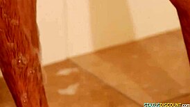 Euro Twink Takes Massive Cock in Steamy Shower