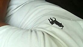 Chacal masturbates on public bus as shemale