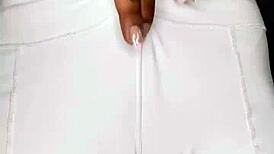 Teen Brunette College Girl Verification Video