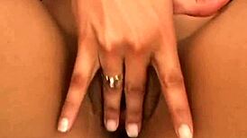 Sunshine Ebony Babe Sucks White Cock For Facial