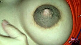 Desi stepniece teases me by spreading her wet pussy. She climbs on my bed for wild group play.