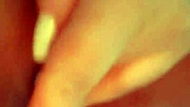 watch this naughty girl tease her pussy!