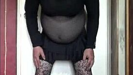 Bisexual Crossdresser Craves Real Cock Over Toys! Can't Wait for That Hard Anal Insertion!